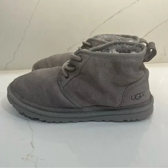 UGG Neumel Oyster Suede Chukka Boots